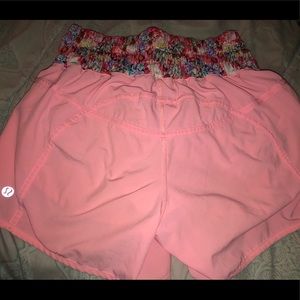 Pink Lululemon Shorts